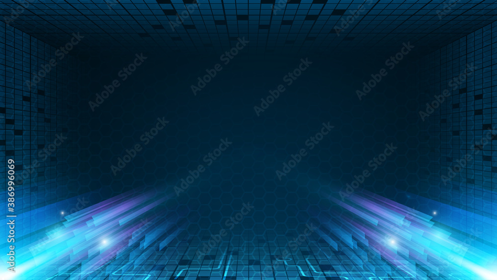 Poster abstract loading fast design concept background