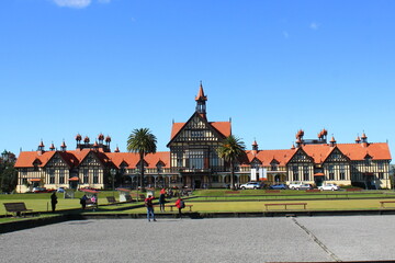 Government Gardens, a public park near Rotorua, New Zealand