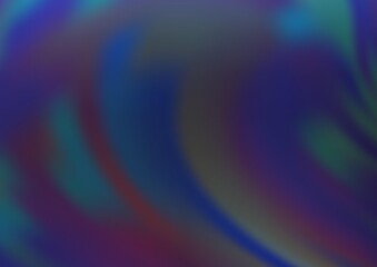 Dark BLUE vector blurred and colored background.