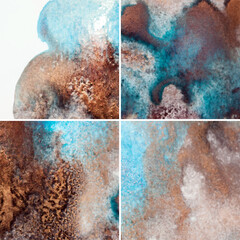 
liquid marble with gold. flyer, business card, flyer, brochure, poster, for printing. trend vector