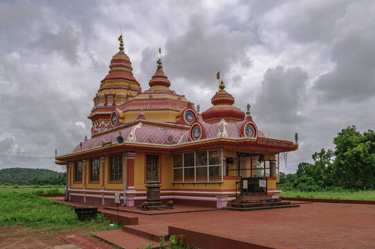 Temple of Naghnath Mahadev in Parra, Goa, India