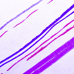 Pink Handdrawn Stripes. Modern Stroke Wallpaper. 