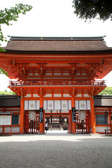 下鴨神社　楼門