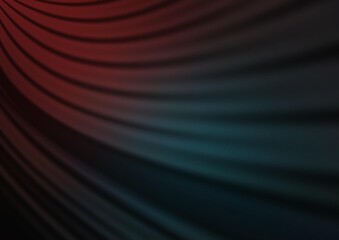 Fototapeta premium Dark Blue, Red vector abstract blurred pattern.