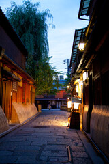 Fototapeta premium 祇園 夕景