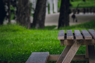 Bench to spend time enjoying nature and Friends