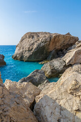 The Kathisma Beach, Lefkada, Greece.