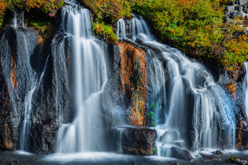 Fototapeta na wymiar Waterfall, Iceland