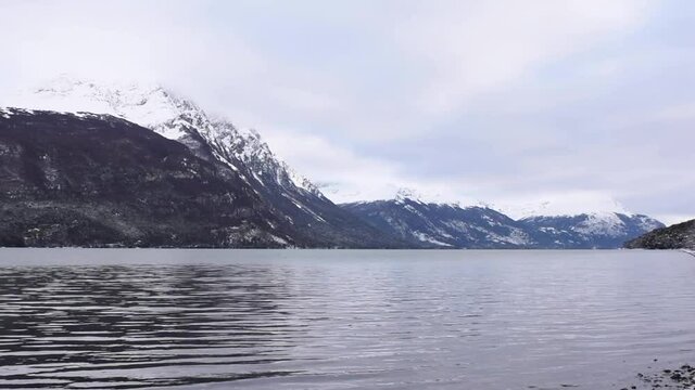 Lago Acigami Parque nacional Tierra del Fuego, Patagonia Argentina
