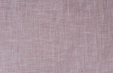 Fototapeta na wymiar Pale pink breezy linen fabric texture