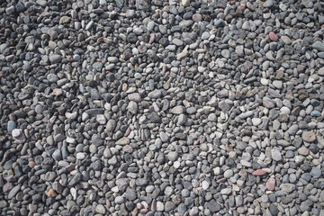 small pebbles on the beach