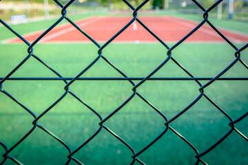 Fototapeta premium Tennis court net