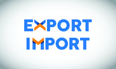 Import Export Vector Design