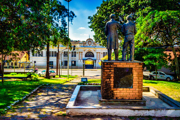 Vista da Esta&ccedil;&atilde;o Ferrovi&aacute;ria de Sorocaba-SP