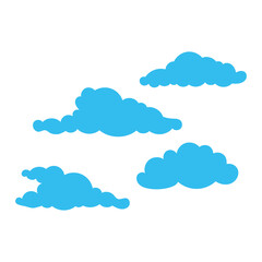 clouds sky floating scene icons