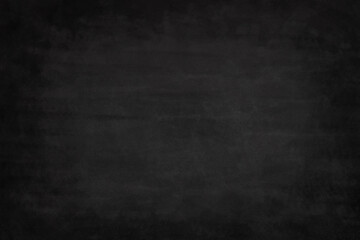 Obraz na płótnie Canvas Chalk board background.Blackboard Chalkboard texture.Empty blank black grey dirty chalkboard.School board background with traces of white chalk.Cafe, bakery, restaurant menu template.Grunge copy space