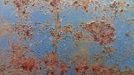 Rusty metal texture, rusty brown metal sheet.