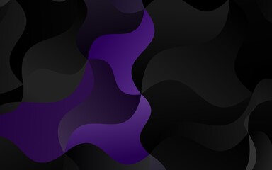 Light Pink, Blue vector background with abstract lines.