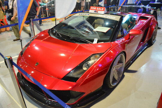 2004 Lamborghini Gallardo Spyder At Manila Auto Salon