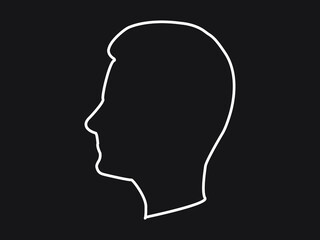 silhouette of a person