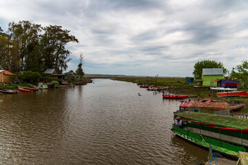 beautiful landscape in coast of arroyo beacons natural reserve for vacations next to fauna reserve