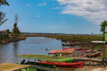 beautiful landscape in coast of arroyo beacons natural reserve for vacations next to fauna reserve