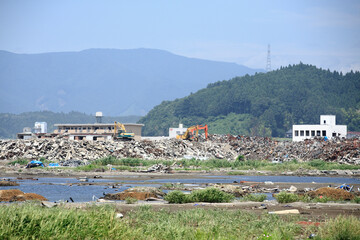 被災地仮設住宅