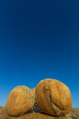Fototapeta na wymiar rocks and sky