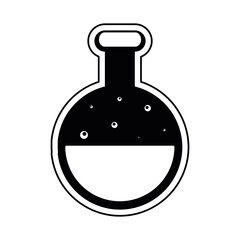 Isolated poison bottle