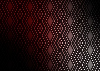 Dark Blue, Red vector backdrop with lines, cubes.