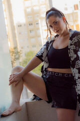 Chica Joven con kimono