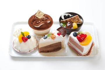 5種類のケーキ