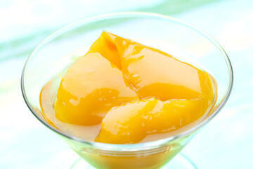 夏のオレンジゼリー