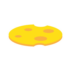 Cheese icon design isolated on white background