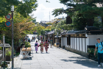 Obraz premium 京都 ねねの道