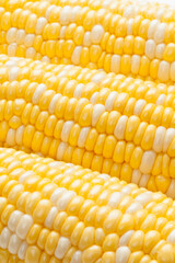 生トウモロコシのアップ