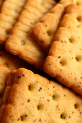 Healthy vegetable crackers for breakfast