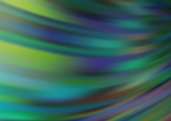 Light Green vector blurred and colored template.