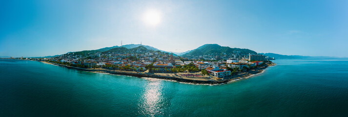 Panoramic of Puerto Vallarta