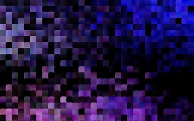 Dark Purple vector cover in polygonal style.
