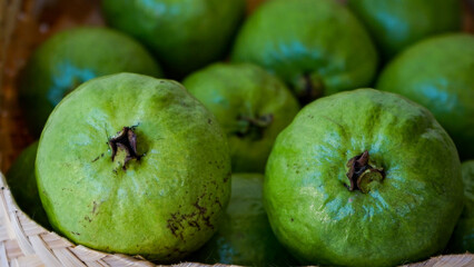 Close up of guava fruit