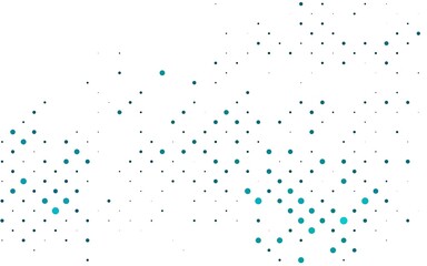 Light BLUE vector template with circles.