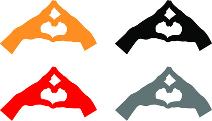 set of black and white icons