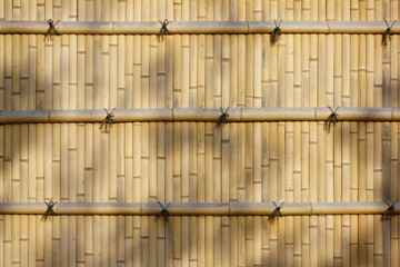竹の柵