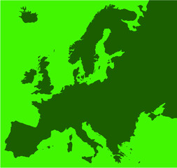 map of europe continent