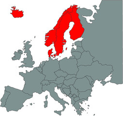 northern countries in europe