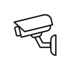 Security Camera icon vector symbol template