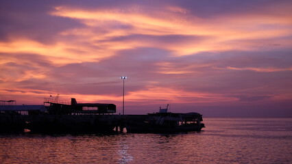 Fototapeta premium beautiful view sea sky nature