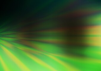 Dark Green vector blurred background.