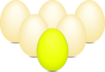 golden easter eggs